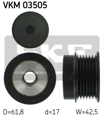 Муфта генератора SKF VKM 03505