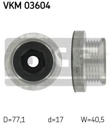 Муфта генератора SKF VKM 03604