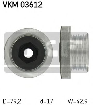 Муфта генератора SKF VKM 03612