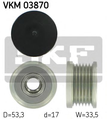 Муфта генератора SKF VKM 03870