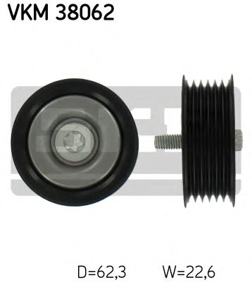 Обводной ролик SKF VKM 38062