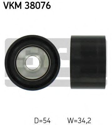 Обводной ролик SKF VKM 38076
