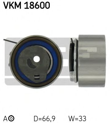 Натяжной ролик ремня ГРМ SKF VKM 18600