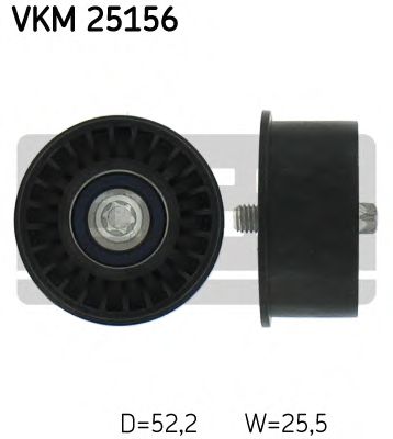Обводной ролик ремня ГРМ SKF VKM 25156