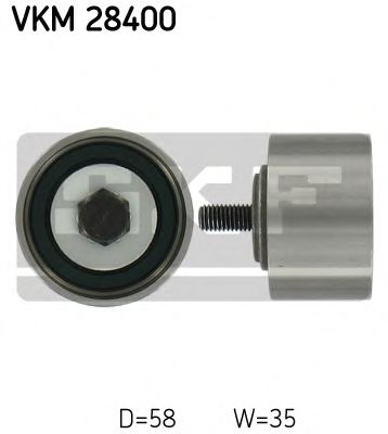 Обводной ролик ремня ГРМ SKF VKM 28400