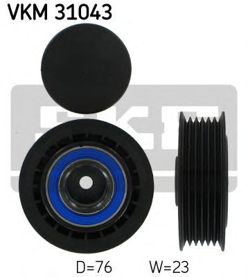 Ролик ремня генератора SKF VKM 31043