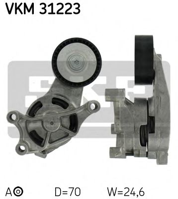 Ролик ремня генератора SKF VKM 31223