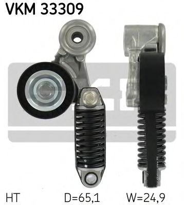 Ролик ремня генератора SKF VKM 33309