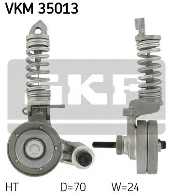 Ролик ремня генератора SKF VKM 35013