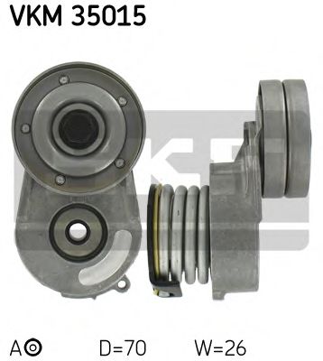 Ролик ремня генератора SKF VKM 35015