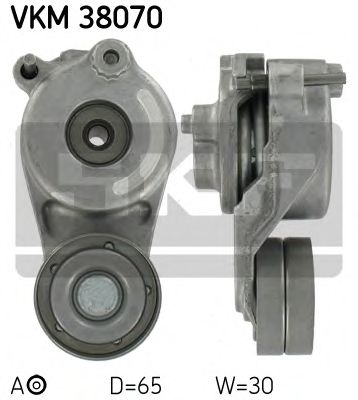 Ролик ремня генератора SKF VKM 38070
