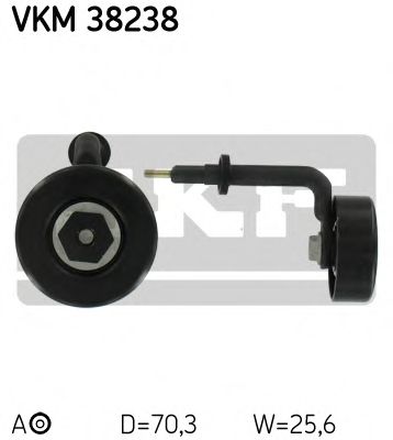 Ролик ремня генератора SKF VKM 38238