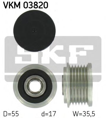 Муфта генератора SKF VKM 03820