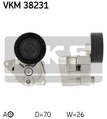 Ролик ремня генератора SKF VKM 38231