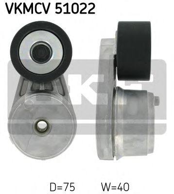 Ролик ремня генератора SKF VKMCV 51022