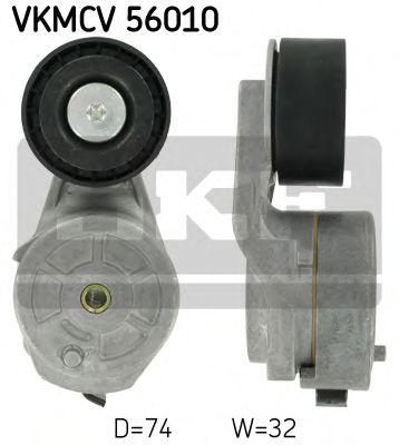 Ролик ремня генератора SKF VKMCV 56010
