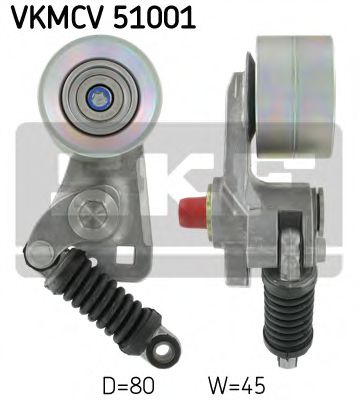 Ролик ремня генератора SKF VKMCV 51001