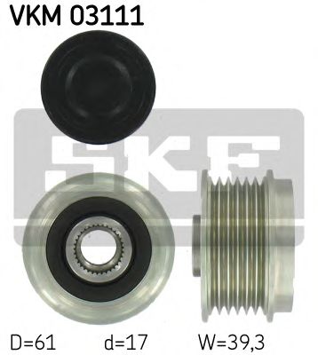 Муфта генератора SKF VKM 03111