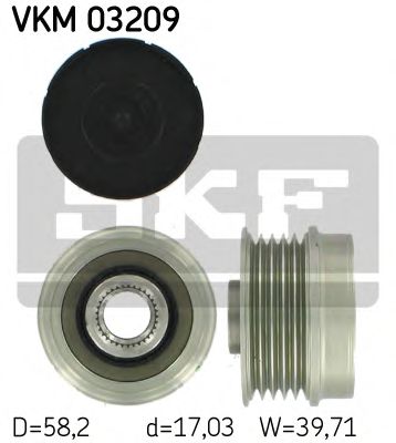 Муфта генератора SKF VKM 03209