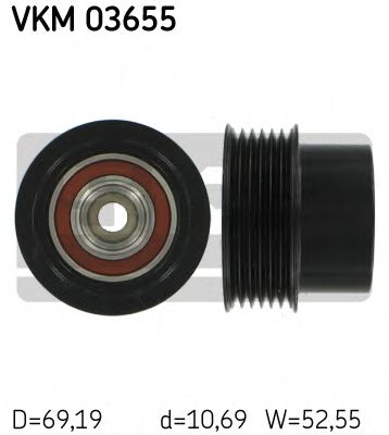 Муфта генератора SKF VKM 03655