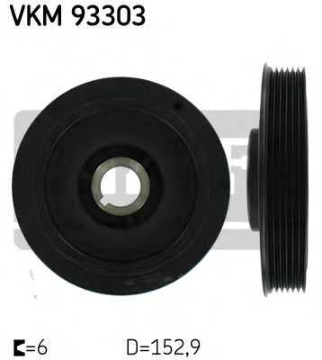 Шкив коленвала SKF VKM 93303