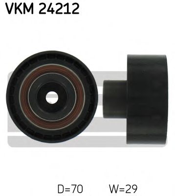 Обводной ролик ремня ГРМ SKF VKM 24212