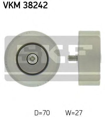 Обводной ролик SKF VKM 38242