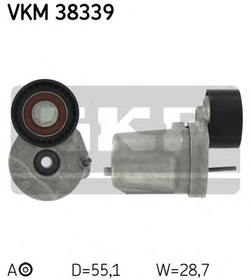 Ролик ремня генератора SKF VKM 38339