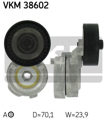 Ролик ремня генератора SKF VKM 38602