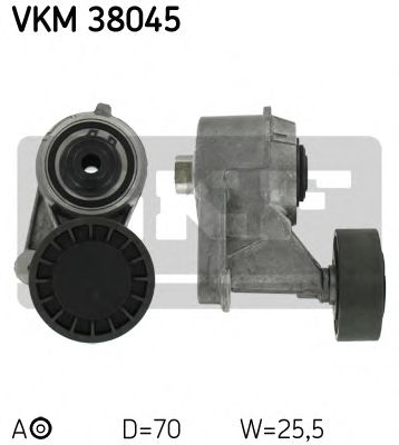 Ролик ремня генератора SKF VKM 38045