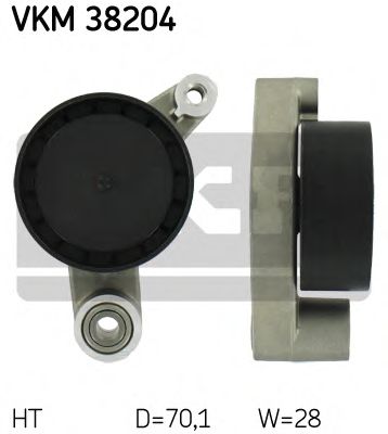 Ролик ремня генератора SKF VKM 38204