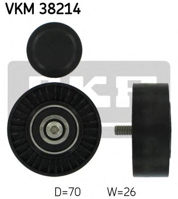Обводной ролик SKF VKM 38214