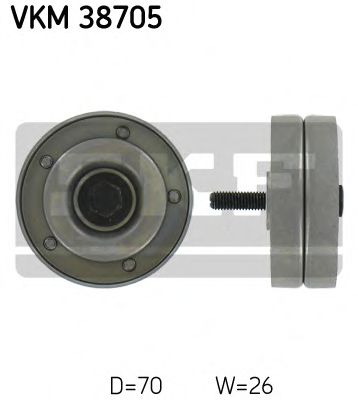 Обводной ролик SKF VKM 38705