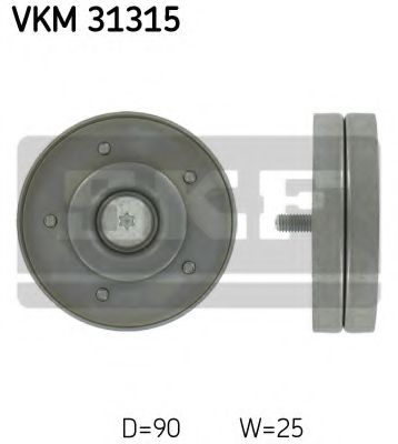 Обводной ролик SKF VKM 31315