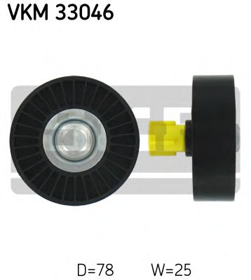 Обводной ролик SKF VKM 33046