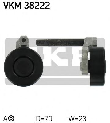 Ролик ремня генератора SKF VKM 38222