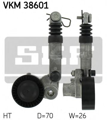 Ролик ремня генератора SKF VKM 38601
