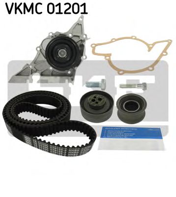 Комплект ГРМ с помпой SKF VKMC 01201