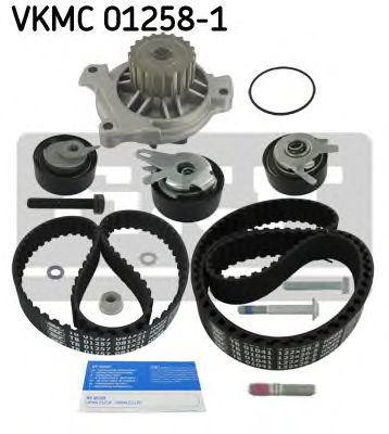 Комплект ГРМ с помпой SKF VKMC 01258-1