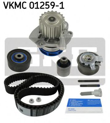 Комплект ГРМ с помпой SKF VKMC 01259-1