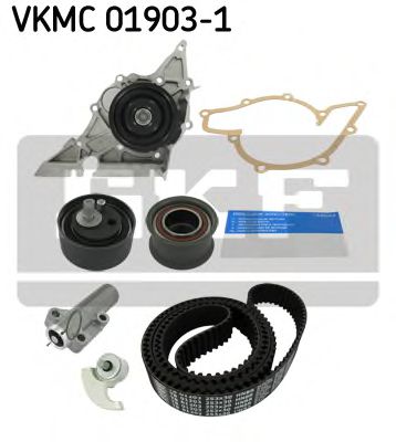Комплект ГРМ с помпой SKF VKMC 01903-1