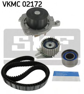 Комплект ГРМ с помпой SKF VKMC 02172