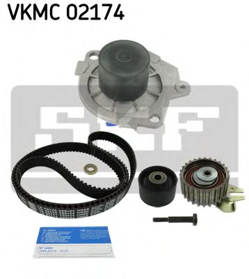 Комплект ГРМ с помпой SKF VKMC 02174