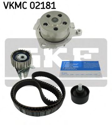 Комплект ГРМ с помпой SKF VKMC 02181
