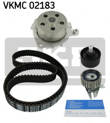 Комплект ГРМ с помпой SKF VKMC 02183