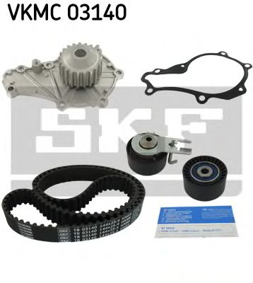 Комплект ГРМ с помпой SKF VKMC 03140