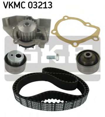 Комплект ГРМ с помпой SKF VKMC 03213