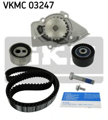 Комплект ГРМ с помпой SKF VKMC 03247