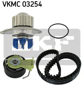 Комплект ГРМ с помпой SKF VKMC 03254