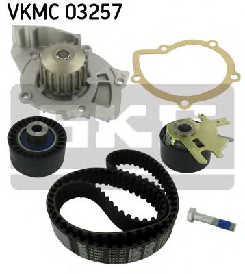 Комплект ГРМ с помпой SKF VKMC 03257